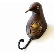 ヤナカーン 鳥型ウォールフック Amazon｜壁掛けフック 鳥 バードウォールフック 木製 キーフック